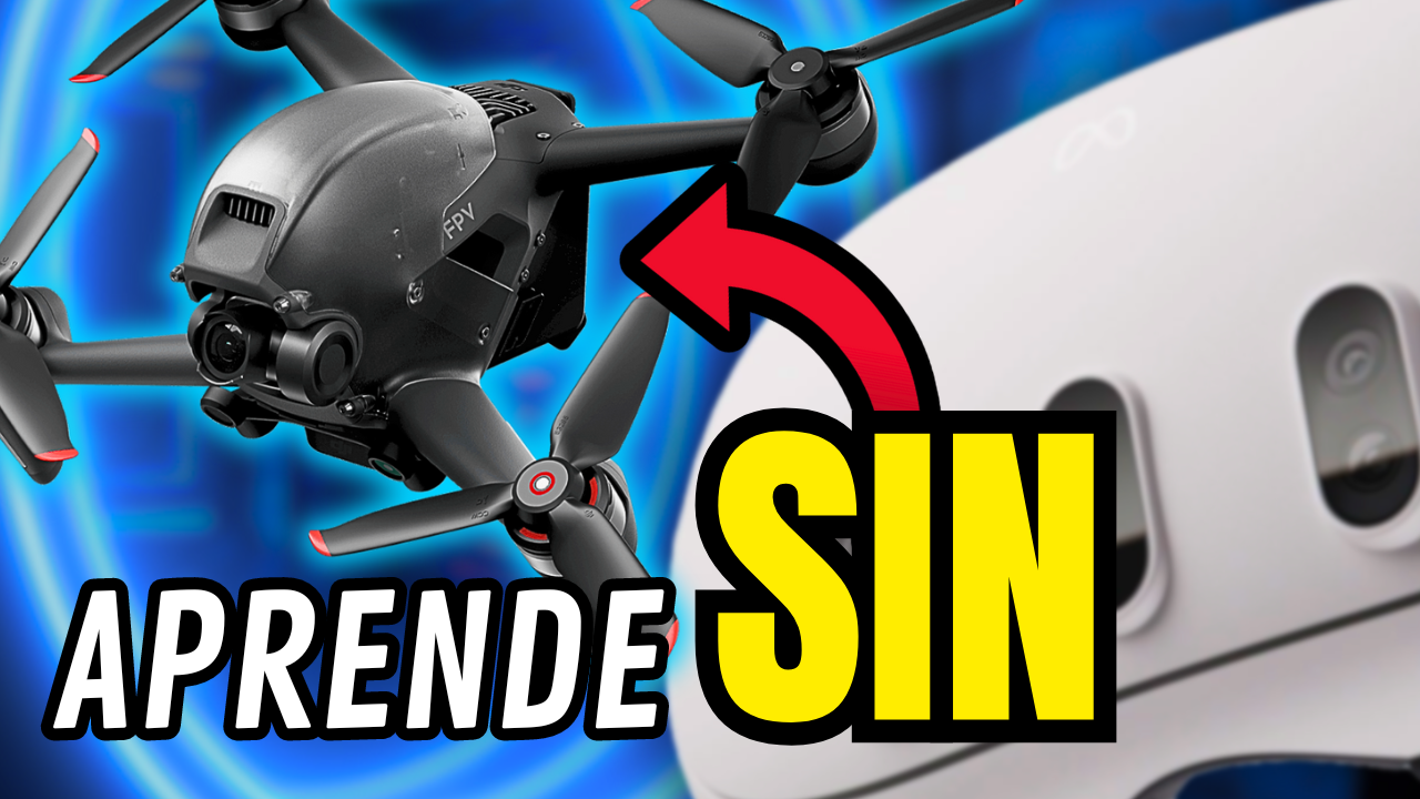 🚀 DOMINA el CIELO SIN comprar EQUIPO FPV 🔥 | Como APRENDER a Volar DRONES fpv BARATO con META QUEST