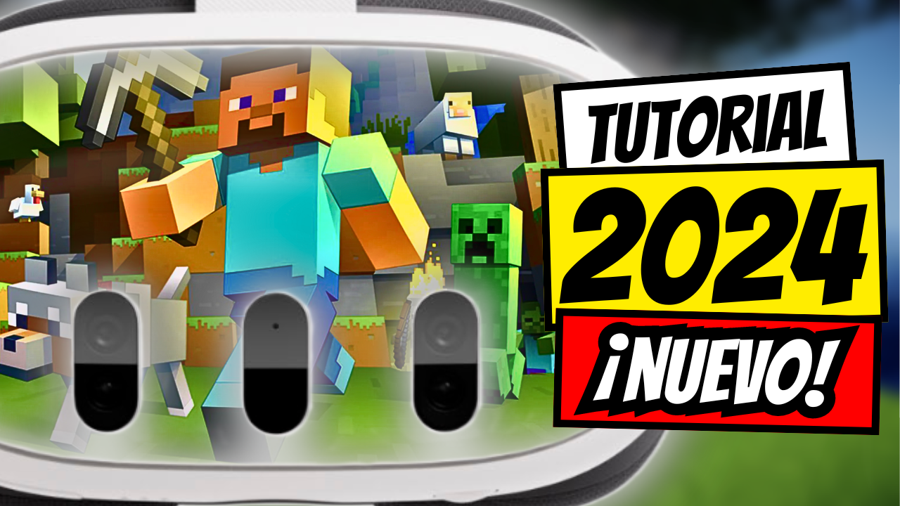 🧨 Como INSTALAR y JUGAR MINECRAFT en QUEST 3 SIN PC | TUTORIAL ¡NUEVO 2024!